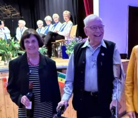 Frühjahrsempfang 2026 Ehrung Christa Jenicek 50 Jahre, Ingomar Heinrich 60 Jahre Mitglied im Verein
Foto: Walburga Schilling